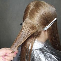 Бионизация волос от Ollin Professional Bionika Шаг 3