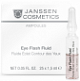 Увлажняющая и восстанавливающая сыворотка в ампулах для контура глаз Eye Flash Fluid, Janssen