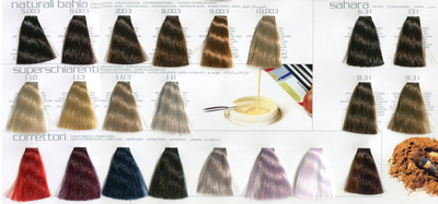 HAIR COMPANY Краска для волос Стойкий перманентный краситель Цветовая палитра