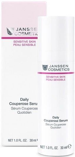 Активный концентрат для чувствительной кожи склонной к покраснению Daily Couperose Serum Janssen Sensitive Skin