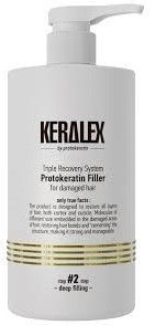 KERALEX Реконструктор для волос с комплексом пептидов и белков Filler KERALEX Реконструктор для волос с комплексом пептидов и белков Filler