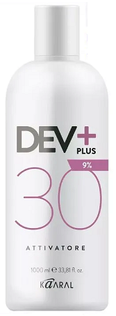 KAARAL Окисляющая эмульсия Dev Plus 9% 30volume 1000мл KAARAL Окисляющая эмульсия Dev Plus 9% 30volume 1000мл