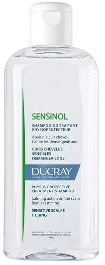 Ducray Физиологический защитный шампунь для чувствительной кожи головы Sensinol Ducray Физиологический защитный шампунь для чувствительной кожи головы Sensinol