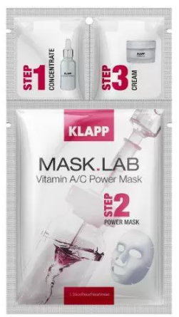 KLAPP MASK.LAB Набор Vitamin A/C Mask KLAPP MASK.LAB Набор Vitamin A/C Mask