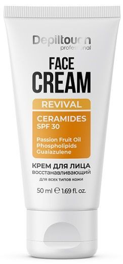 Depiltouch SPA REVIVAL Крем для лица восстанавливающий для всех типов кожи Depiltouch SPA REVIVAL Крем для лица восстанавливающий для всех типов кожи