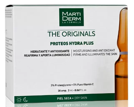 MARTIDERM Originals Ампулы Proteos Hydra Plus 30 x 2мл MARTIDERM Originals Ампулы Proteos Hydra Plus 30 x 2мл