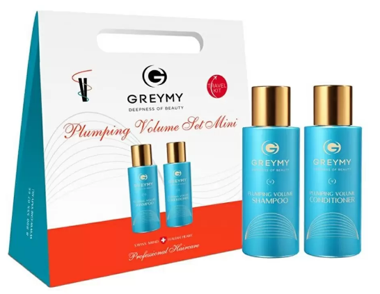 GreyMe Набор миниатюр для объема волос Plumping Volume Set Mini GreyMe Набор миниатюр для объема волос Plumping Volume Set Mini