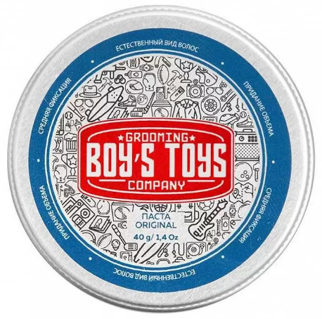BOY’S TOYS Паста средней фиксации с низким уровнем блеска Original Defining Matte Paste BOY’S TOYS Паста средней фиксации с низким уровнем блеска Original Defining Matte Paste
