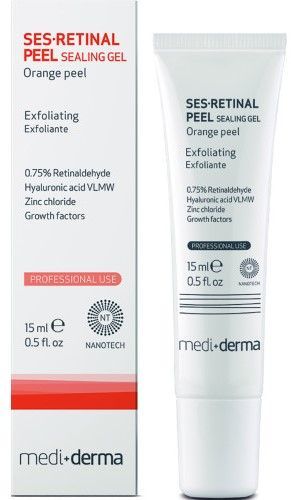 MEDIDERMA SES-RETINAL PEEL Запечатывающий гель-эксфолиант Orange peel MEDIDERMA SES-RETINAL PEEL Запечатывающий гель-эксфолиант Orange peel