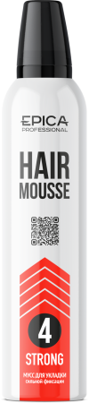 EPICA Professional Мусс для укладки сильной фиксации 4 Strong EPICA Professional Мусс для укладки сильной фиксации 4 Strong