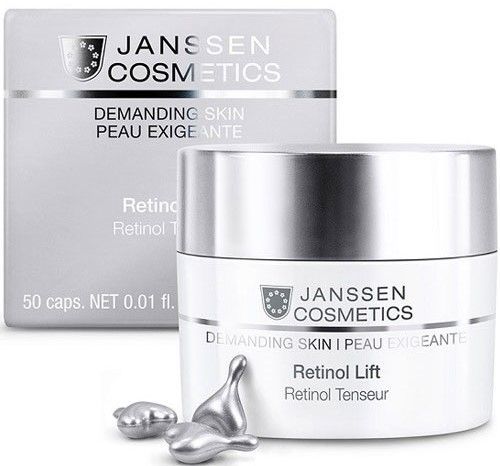 Janssen Demanding Skin Капсулы с ретинолом для разглаживания морщин Retinol Lift