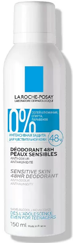 LA ROCHE POSAY Дезодорант-спрей физиологический 48ч LA ROCHE POSAY Дезодорант-спрей физиологический 48ч