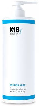 K18 Бессульфатный шампунь для поддержания pH-баланса Peptide Prep 930мл K18 Бессульфатный шампунь для поддержания pH-баланса Peptide Prep 930мл