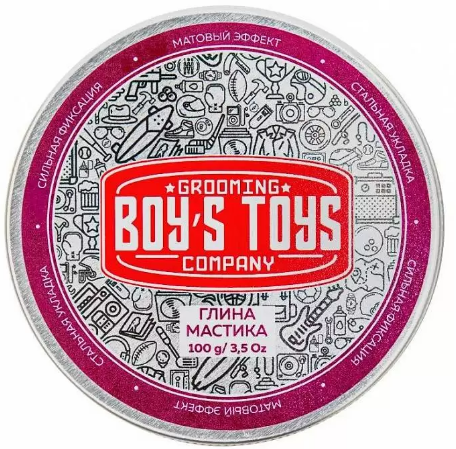 BOY’S TOYS Глина высокой фиксации с низким уровнем блеска Strong Hold Clay Putty 100мл BOY’S TOYS Глина высокой фиксации с низким уровнем блеска Strong Hold Clay Putty 100мл