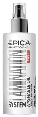 EPICA Professional Lamination System Смываемое масло для ламинирования волос Step 3 EPICA Professional Lamination System Смываемое масло для ламинирования волос Step 3