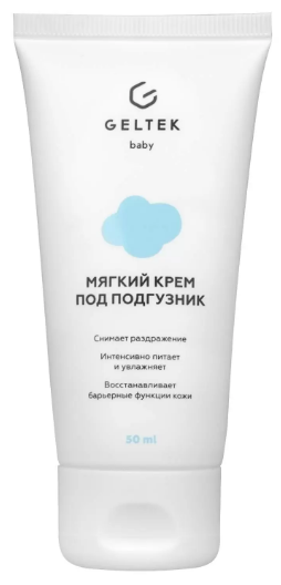 GELTEK Мягкий крем под подгузник GELTEK Мягкий крем под подгузник