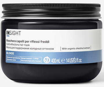 Insight Blond Маска для поддержания холодных оттенков 400мл Insight Blond Маска для поддержания холодных оттенков 400мл