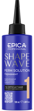 EPICA Professional Shape wave Перманент для трудноподдающихся волос №1 100мл EPICA Professional Shape wave Перманент для трудноподдающихся волос №1 100мл