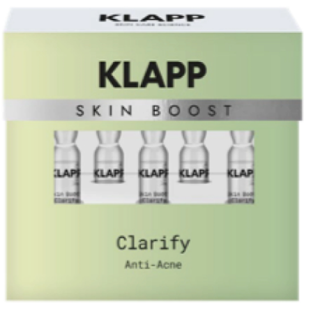 KLAPP SKIN BOOST Концентрат CLARIFY ANTI-ACNE KLAPP SKIN BOOST Концентрат CLARIFY ANTI-ACNE