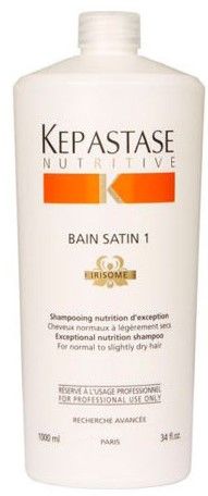Kerastase Nutritive Шампунь для нормальных и слегка сухих волос Satin 1 1000мл Kerastase Nutritive Шампунь для нормальных и слегка сухих волос Satin 1 1000мл