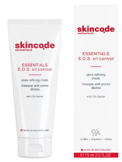 Skinkode Essentials S.O.S oil control Очищающая маска для лица с эффектом сужения пор Skinkode Essentials S.O.S oil control Очищающая маска для лица с эффектом сужения пор