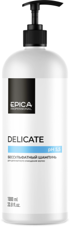 EPICA Professional Special Бессульфатный шампунь Delicate 1000мл EPICA Professional Special Бессульфатный шампунь Delicate 1000мл
