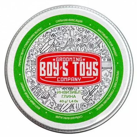 BOY’S TOYS Глина средней фиксации с низким уровнем блеска Invisible Forming Matte Clay BOY’S TOYS Глина средней фиксации с низким уровнем блеска Invisible Forming Matte Clay