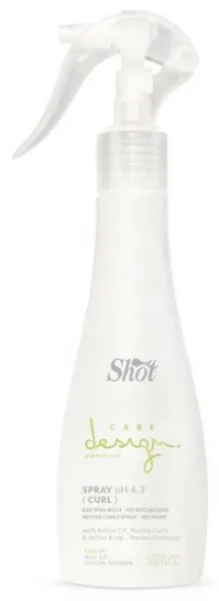 Спрей-уход для вьющихся волос не требующий смывания SHOT Perfect Curl Спрей-уход для вьющихся волос не требующий смывания SHOT Perfect Curl