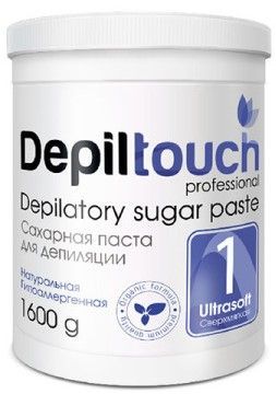 Depiltouch Сахарная паста для депиляции №1 Сверхмягкая 1600г Depiltouch Сахарная паста для депиляции №1 Сверхмягкая 1600г
