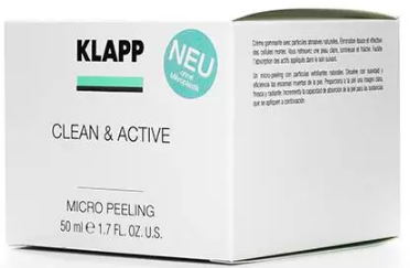 KLAPP CLEAN & ACTIVE Микропилинг KLAPP CLEAN & ACTIVE Микропилинг