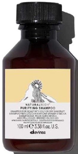 Davines Natural Tech Purifying Очищающий шампунь против перхоти 100мл Davines Natural Tech Purifying Очищающий шампунь против перхоти 100мл