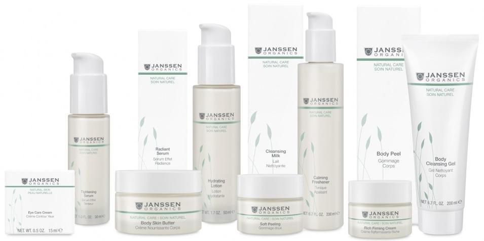 Косметика Janssen Natural Care. Органическая линия косметики для лица. Косметика Janssen Natural Care. Органическая линия косметики для лица.