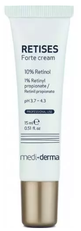 MEDIDERMA Крем-эксфолиант с ретиноловой кислотой RETISES FORTE 10% MEDIDERMA Крем-эксфолиант с ретиноловой кислотой RETISES FORTE 10%