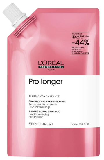 Serie Expert Pro Longer Шампунь для восстановления волос по длине РЕФИЛ 1000мл Serie Expert Pro Longer Шампунь для восстановления волос по длине РЕФИЛ 1000мл