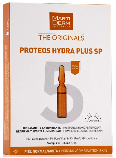 MARTIDERM Originals Ампулы Proteos Hydra Plus SP 5x2мл MARTIDERM Originals Ампулы Proteos Hydra Plus SP 5x2мл