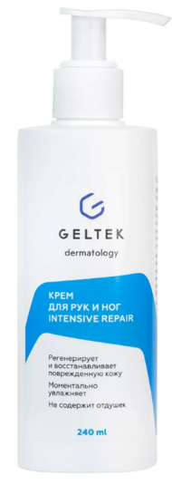 GELTEK Body Care Крем для рук и ног Intensive Repair GELTEK Body Care Крем для рук и ног Intensive Repair