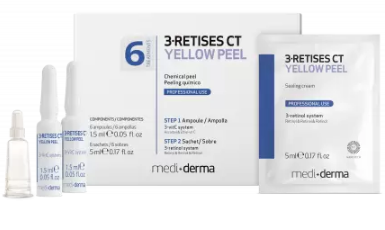 MEDIDERMA Желтый пилинг с системой 3-ретинол 3-RETISES CT Yellow Peel MEDIDERMA Желтый пилинг с системой 3-ретинол 3-RETISES CT Yellow Peel