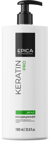 EPICA Professional Keratin PRO Кондиционер для реконструкции и глубокого восстановления 1000мл EPICA Professional Keratin PRO Кондиционер для реконструкции и глубокого восстановления 1000мл