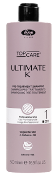 Lisap Milano Ultimate K Шампунь для предварительного ухода Шаг 1 для вьющихся и непослушных волос Lisap Milano Ultimate K Шампунь для предварительного ухода Шаг 1 для вьющихся и непослушных волос