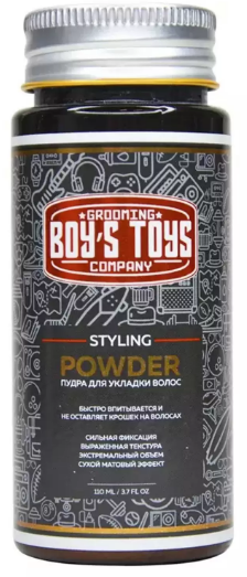 BOY’S TOYS Пудра для укладки волос Styling Powder BOY’S TOYS Пудра для укладки волос Styling Powder