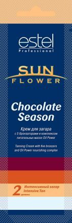Estel Sun Flower Крем для загара Chocolate Season Степень 2