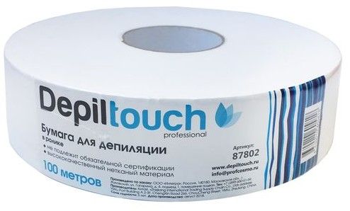 Depiltouch Бумага для депиляции в ролике 7см х 100м Depiltouch Бумага для депиляции в ролике 7см х 100м