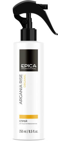 EPICA Professional Argania Rise ORGANIC Спрей для придания блеска волосам с комплексом масел EPICA Professional Argania Rise ORGANIC Спрей для придания блеска волосам с комплексом масел