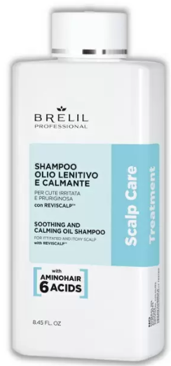 BRELIL Масляный шампунь смягчающего и успокаивающего действия Scalp Care BRELIL Масляный шампунь смягчающего и успокаивающего действия Scalp Care