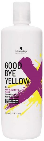 Schwarzkopf Нейтрализующий жёлтый оттенок шампунь Goodbye Yellow
