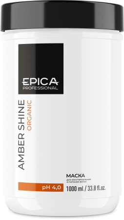 EPICA Professional Amber Shine Маска для восстановления и питания 1000мл EPICA Professional Amber Shine Маска для восстановления и питания 1000мл