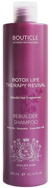 Bouticle Atelier Hair Botox Life Therapy Revival Ботокс восстанавливающий шампунь для химически поврежденных волос