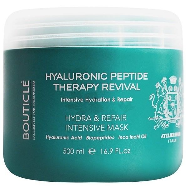 Bouticle Atelier Hair Hyaluronic Peptide Therapy Revival Интенсивная восстанавливающая маска для поврежденных волос