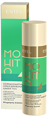 Estel Otium Mohito Солнцезащитный спрей для волос Зелёный чай