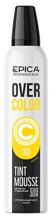 EPICA Professional OverColor Оттеночный мусс для волос Лимон 33 EPICA Professional OverColor Оттеночный мусс для волос Лимон 33